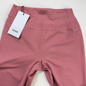 Gymshark Womens Activewear Whitney Simmons Leggings Pink High Rise Stretch S New